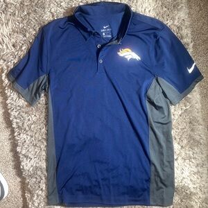 Denver Broncos Nike Golf Polo. Medium.
